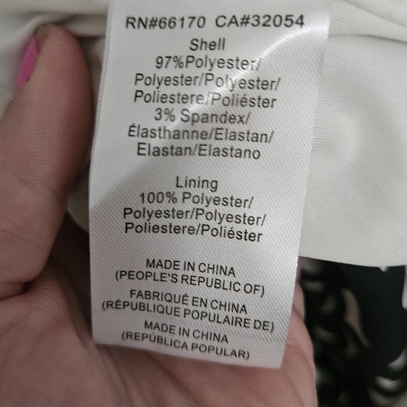 Anthropologie HUTCH Flounced Shoulder-Tie Midi Dress Black/white. Size Med - Picture 3 of 16